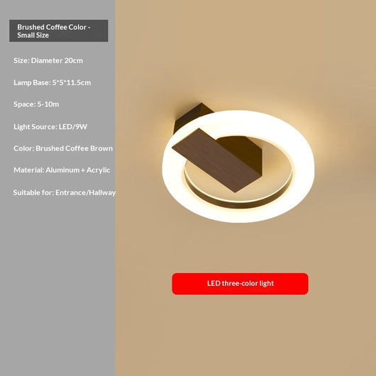 Lámpara de Techo LED Minimalista Nórdica para Recibidor y Entrada - Image 10
