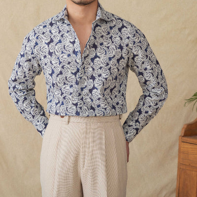 Cardigan Estampado de Manga Larga para Hombre - Image 4