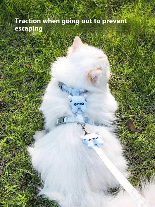 Arnés de Paseo en Forma de I con Cuerda de Sujeción para Mascotas - Image 15