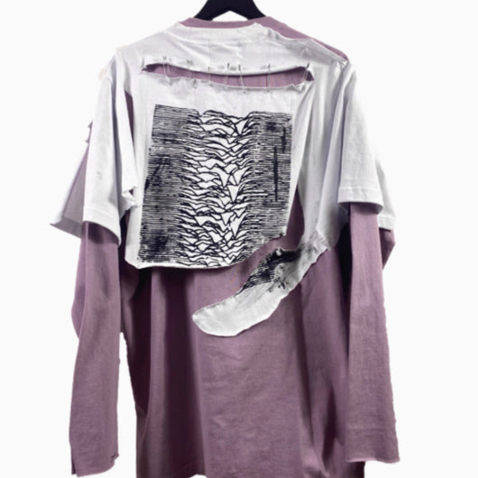 Conjunto Artístico de Dos Piezas con Mangas Largas Efecto Desgastado - Image 10