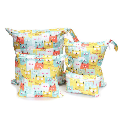 Bolsa Organizadora de Pañales con Estampados Infantiles - Set de 4 Piezas - Image 28