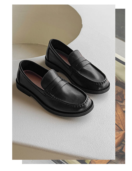 Zapatos Casuales Retro de Negocios para Hombre - Diseño Versátil sin Cordones - Image 12