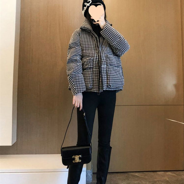 Abrigo de Algodón Suelto para Otoño Invierno - Diseño Moderno y Versátil