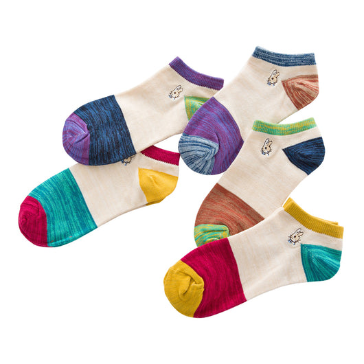 Calcetines de Algodón Puro para Mujer con Diseño Infantil - Image 10
