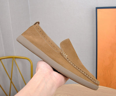 Zapatos Casuales de Cuero Suave Transpirables para Hombre - Image 10