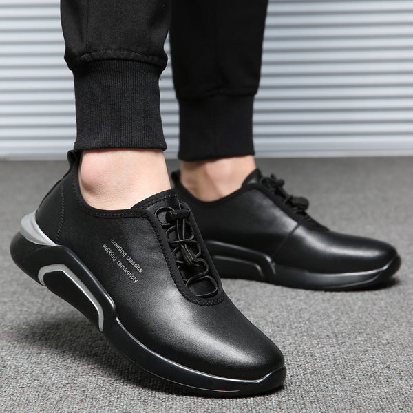 Zapato Elevador Respirable para Hombre - Ganancia de Altura Invisible