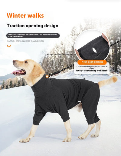 Abrigo Polar para Perros con Cuello Alto - Protección Térmica Completa - Image 11