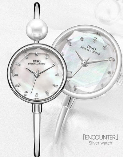 Reloj Pulsera Mujer con Esfera Nácar Perla - Image 11