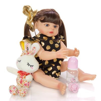 Muñeca Reborn de Silicona Completa - Bebé Niña Realista - Image 7
