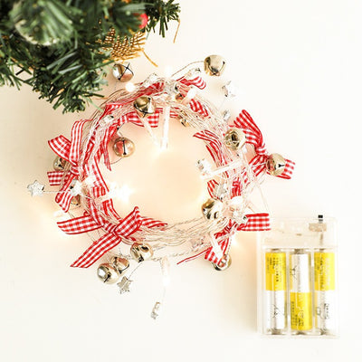 Cadena de Luces LED con Campanas Navideñas - Decoración Navideña Interior - Image 34
