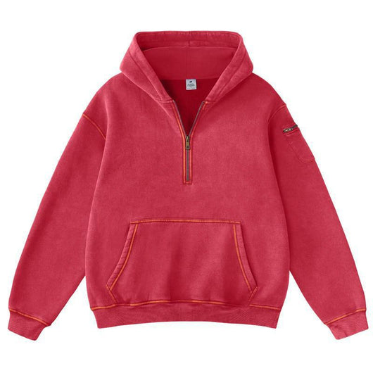 Sudadera Casual Suelta con Cierre de Hombre - Image 6
