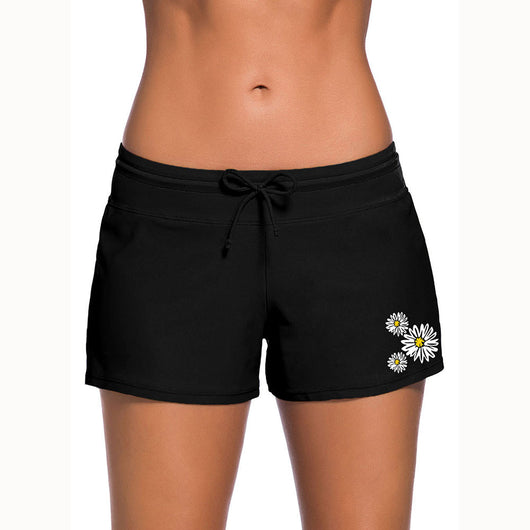 Shorts de Baño para Mujer con Diseño Estampado y Cordones - Image 5