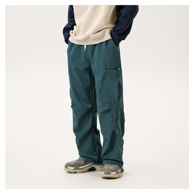 Pantalones Cargo Rectos Holgados para Hombre - Image 15
