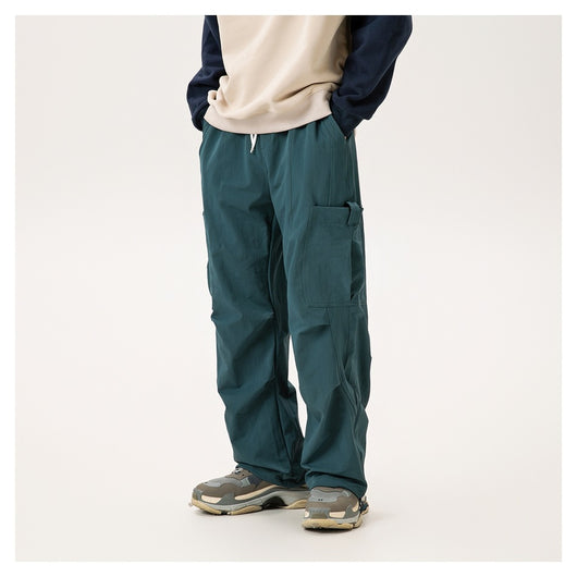 Pantalones Cargo Rectos Holgados para Hombre - Image 15