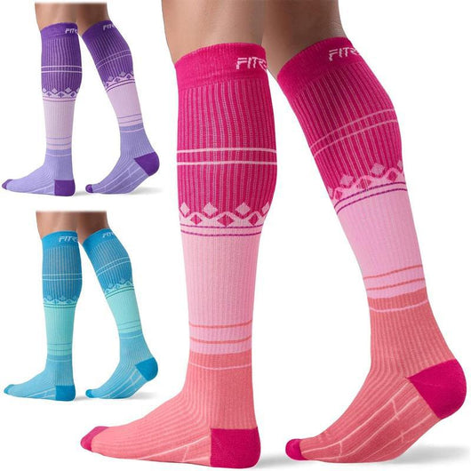 Calcetines de Compresión Largos para Mujer - Calidez y Comodidad