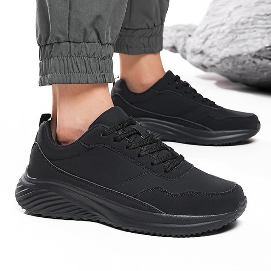 Zapatillas de Running Casual Otoño Negro con Suela Suave - Image 3