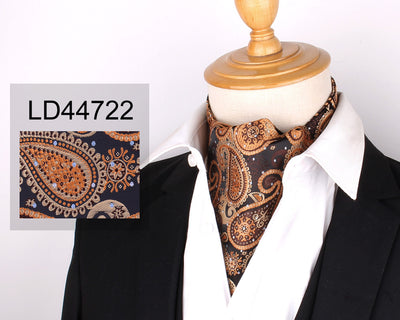 Pañuelo de Seda para Hombre con Estampado Floral - Image 24