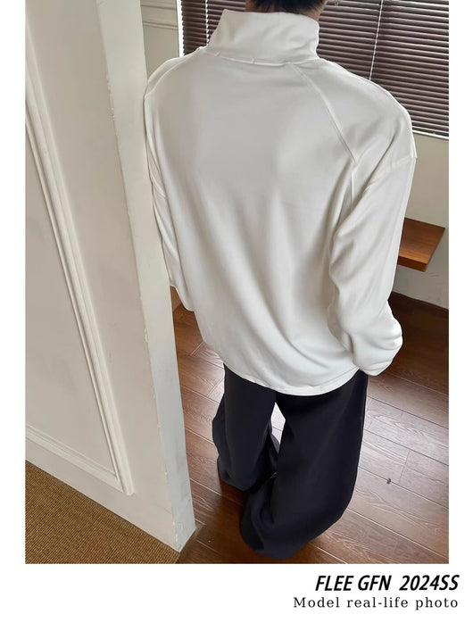 Camiseta Térmica Cuello Alto de Manga Larga para Hombre - Image 17