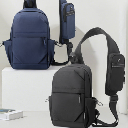 Mochila Pecho Oxford para Hombre - Bolsa Cruzada Funcional - Image 2