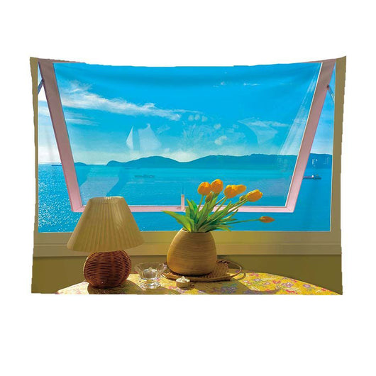 Tela de Fondo con Ventana Falsa y Paisaje 3D - Image 40