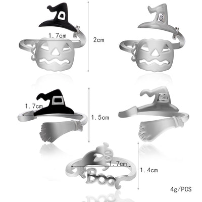Anillo con Sombrero de Bruja para Halloween - Image 5