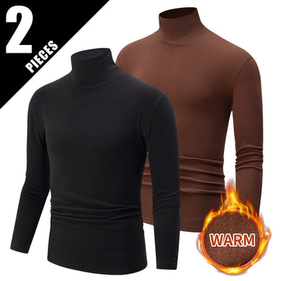 Polera Térmica de Cuello Alto para Hombre - Abrigo Versátil de Invierno - Image 18