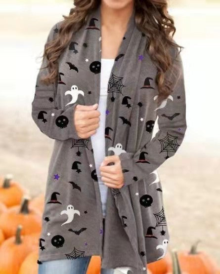 Cardigan Corto Estampado Temática Halloween - Image 20