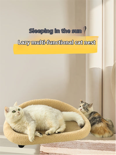 Sofá Rascador para Gatos con Sisal Integrado y Control de Caspa - Image 14