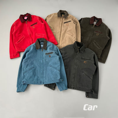Chaqueta de Cuero con Cierre Tooling Corta y Ancha para Hombre - Image 34