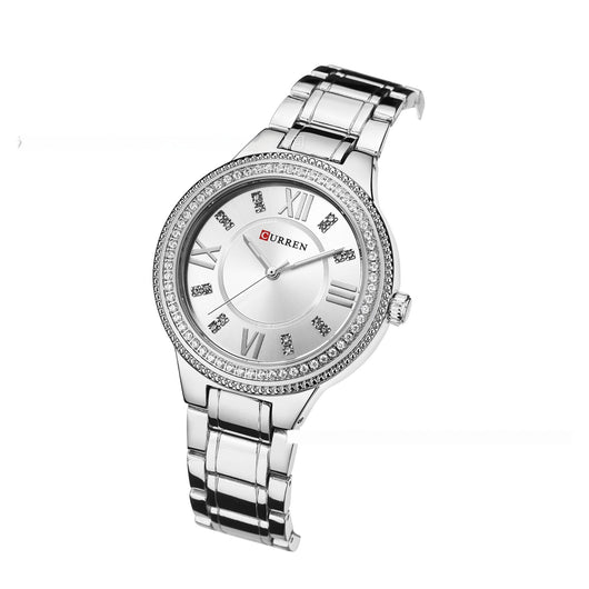 Reloj de Acero Inoxidable para Mujer con Diamantes y Resistencia al Agua - Image 6