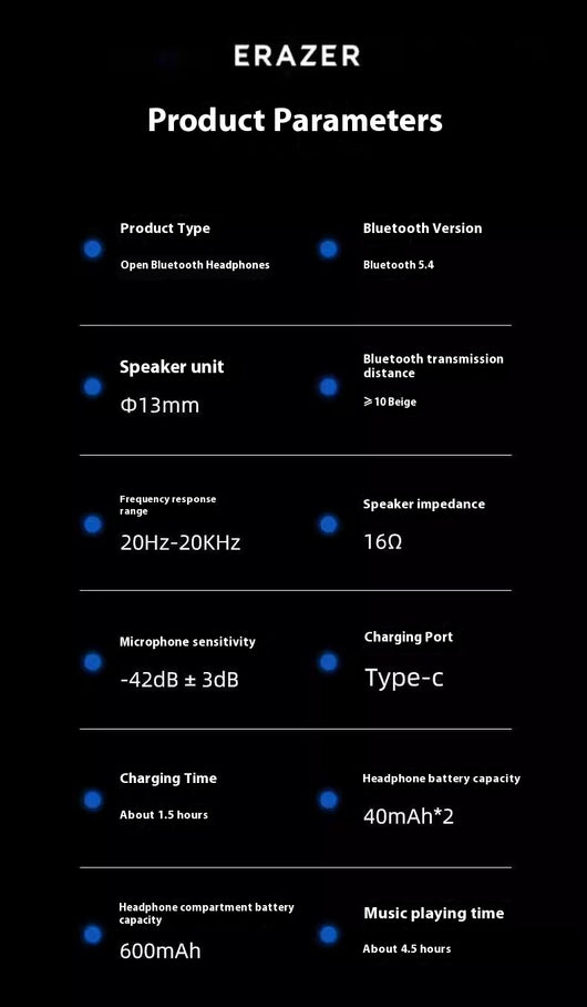 Auriculares Bluetooth True Wireless XP6 - Diseño Ergonómico Montado en la Oreja - Image 20