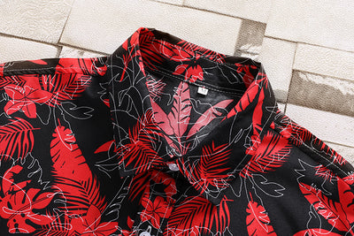 Conjunto Estampado para Hombre - Camisa y Shorts de Manga Corta - Image 25