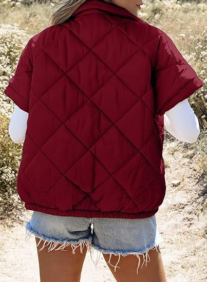 Chaqueta Cálida con Diseño de Diamantes y Bolsillos con Cierre - Image 29