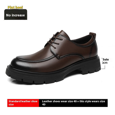 Zapatos Formales de Cuero con Plantilla Elevadora para Hombre - Image 18