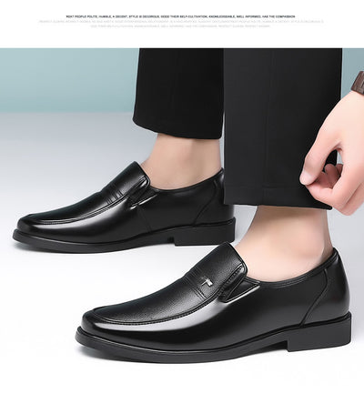Zapatos de Cuero para Hombre Casual Negocios con Suela Flexible - Image 9