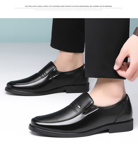 Zapatos de Cuero para Hombre Casual Negocios con Suela Flexible - Image 9
