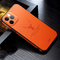 Funda Protectora de Cuero para Celular - Silicona Antichoque con Bordes Reforzados