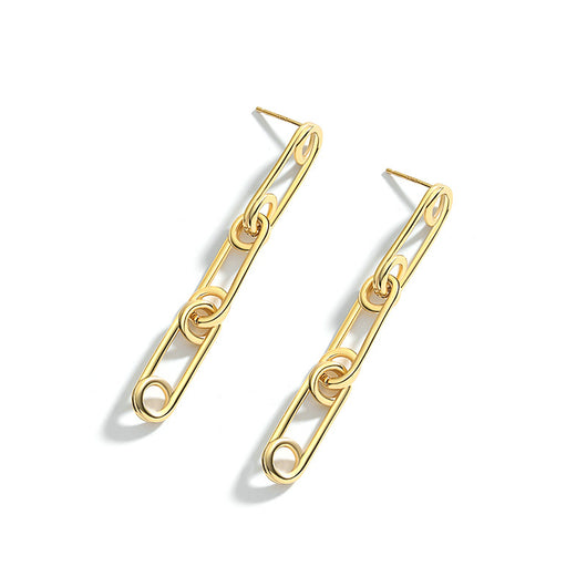 Aretes de Plata Pura Lujo Ligero Moda Europea Americana - Image 3