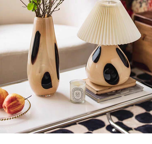 Lámpara de Mesa Nórdica con Atenuador de Luz Cerámica - Image 12
