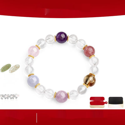 Pulsera de Cristal Amatista Song Ankang - Energía y Bienestar - Image 3