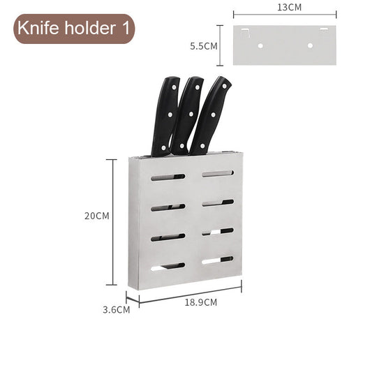 Escurridor de Platos y Ollas de Pared Sin Perforación en Acero Inoxidable - Image 13