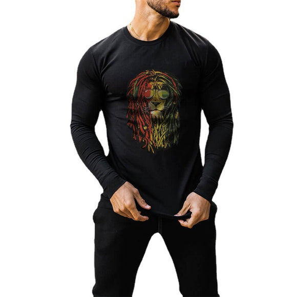 Playera Básica Hombre Cuello Redondo Ajustada
