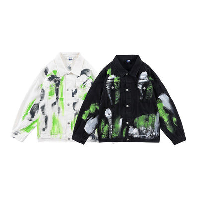 Chaqueta Hip-hop Oversized con Solapa Trendy - Image 4