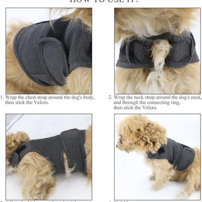 Chaleco Calmante para Perros - Prenda de Compresión contra la Ansiedad - Image 4