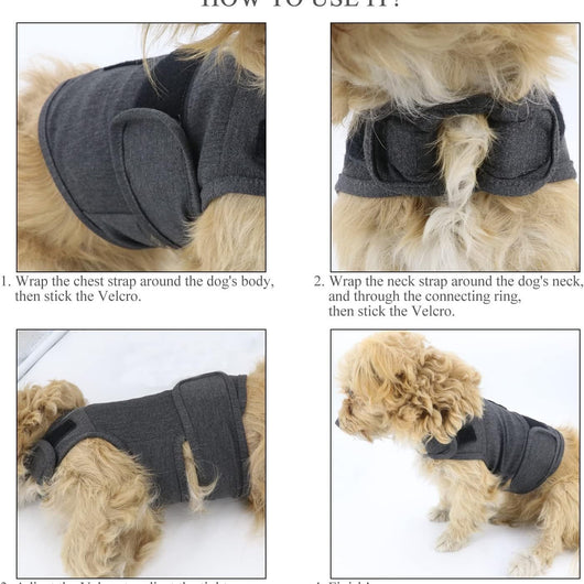 Chaleco Calmante para Perros - Prenda de Compresión contra la Ansiedad - Image 4