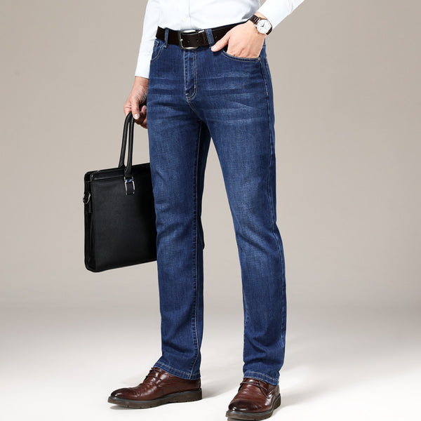 Pantalones Casuales Slim Stretch Estilo Coreano Tallas Grandes Hombre
