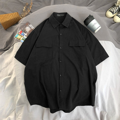 Camisa de Manga Corta con Detalles de Herramientas para Hombre - Image 5