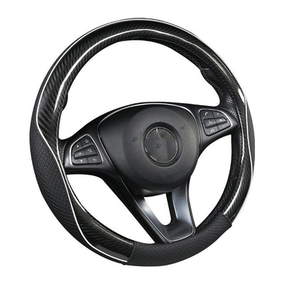 Funda de Volante con Textura Fibra de Carbono - Agarre Ergonómico - Image 11