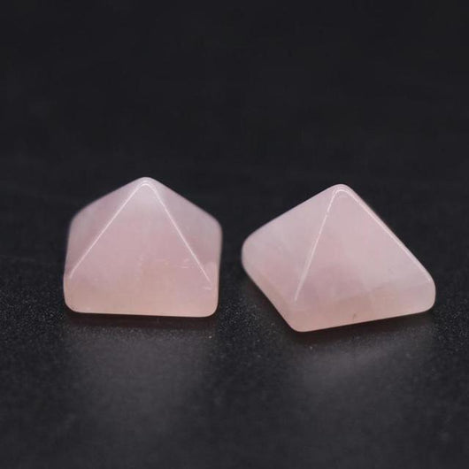 Set de 5 Pirámides de Cuarzo Natural - Cristales Energéticos Auténticos - Image 8