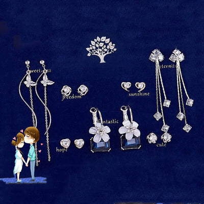 Aretes Femeninos con Borla Trendy en Caja de Regalo - Image 6